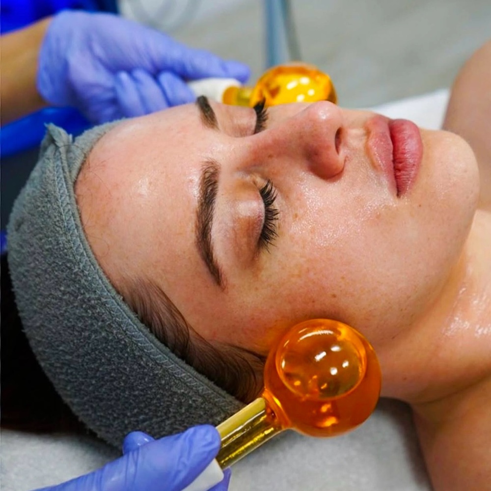 Orange Skincare Facial Globes